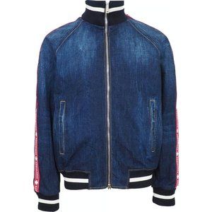 DSQUARED2 Mens Denim Jacket - Blue - IT 48/UK 38/FR 44/US 38 NWT S74AM1101S30309